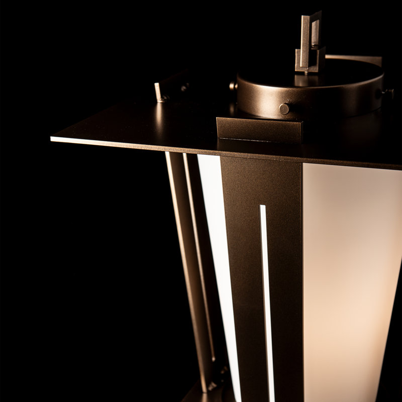Linea Outdoor Lantern Post Light, Coastal Bronze