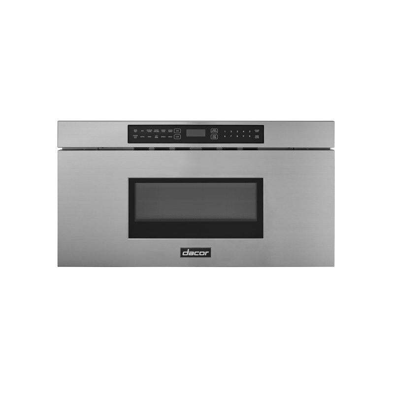 30" Microwave Oven Drawer, Silver Stainless