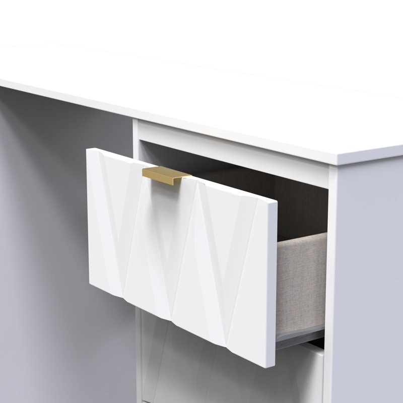 Dressing Table, White Matt