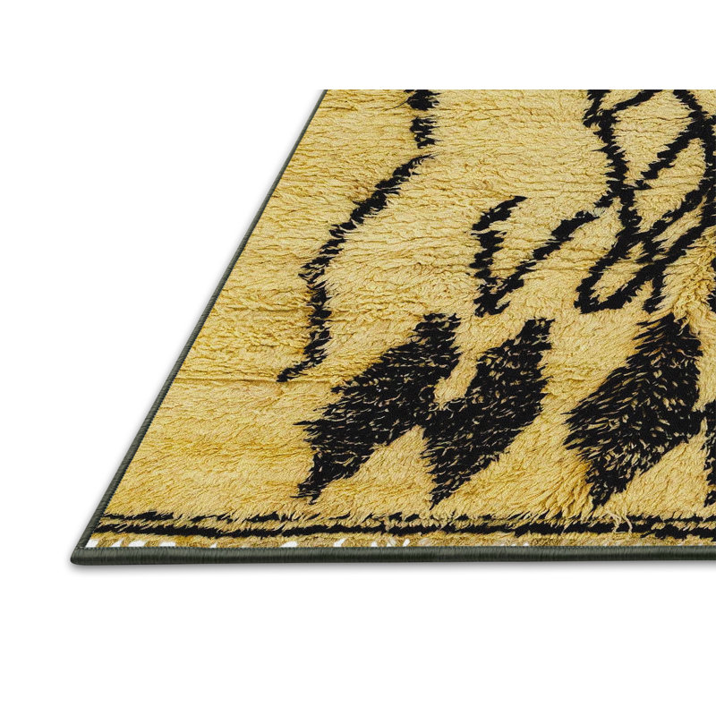 Tapis abstrait moderne 2907, Rectangle 2 pi x 4 pi