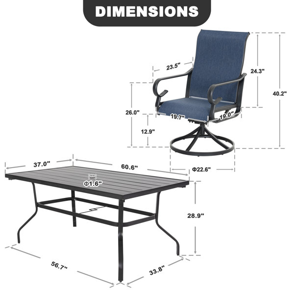 Dimensions du produit