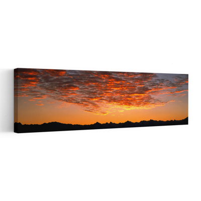 Ben Ohau Mtn Range S Canterbury New Zealand Tranquil Abstract Contemporary Landscape Mountain Wall Art