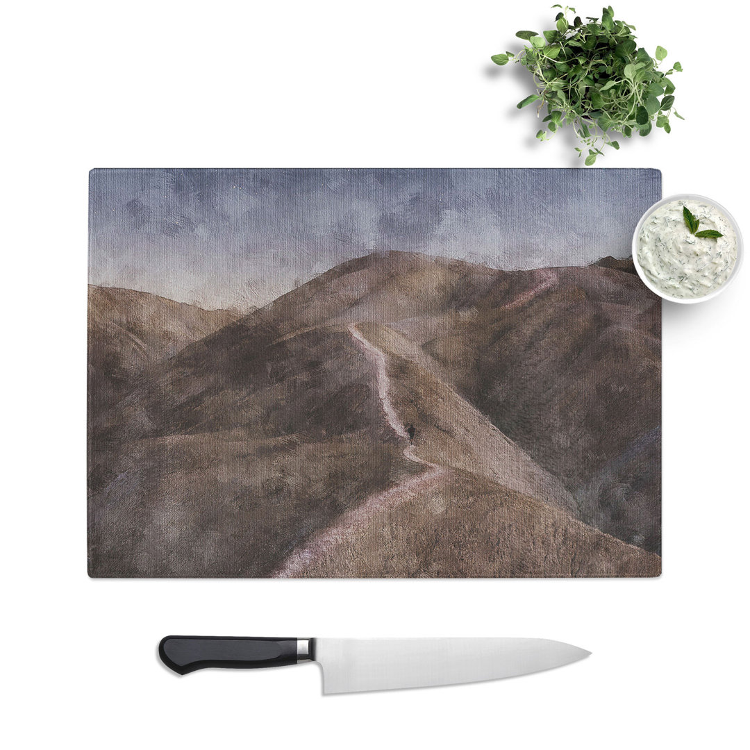 Trail Through the Badlands in South Dakota Chopping Board