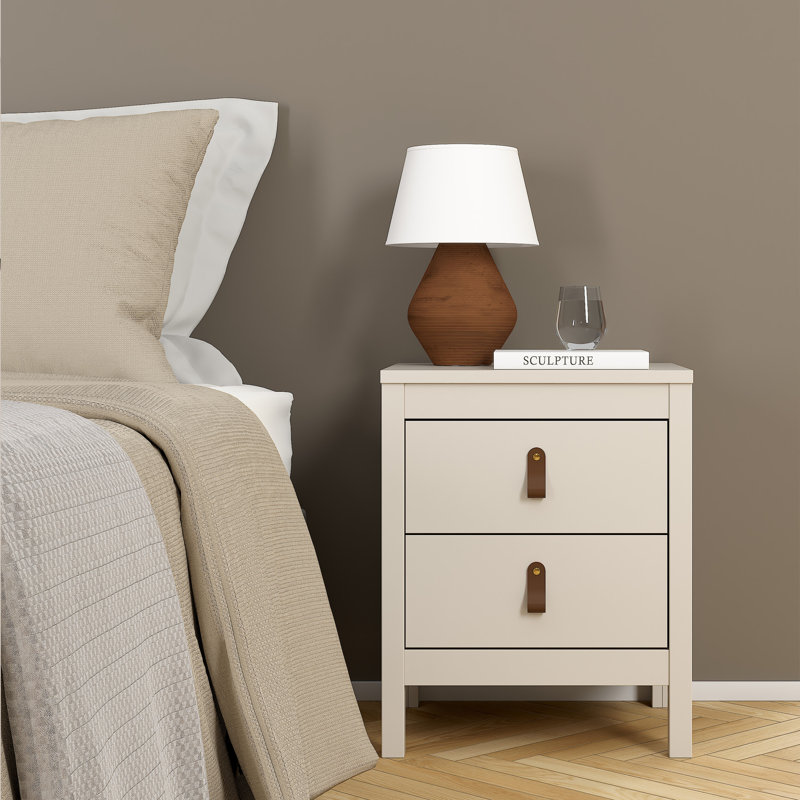 Ruaridh 43.6cm W Manufactured Wood Bedside Table