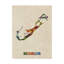 « bermudes aquarelle map », impression sur toile tendue-449953536