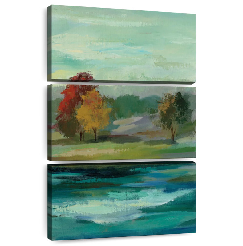 Alvord Malachite Lake II, 38" H x 24" W