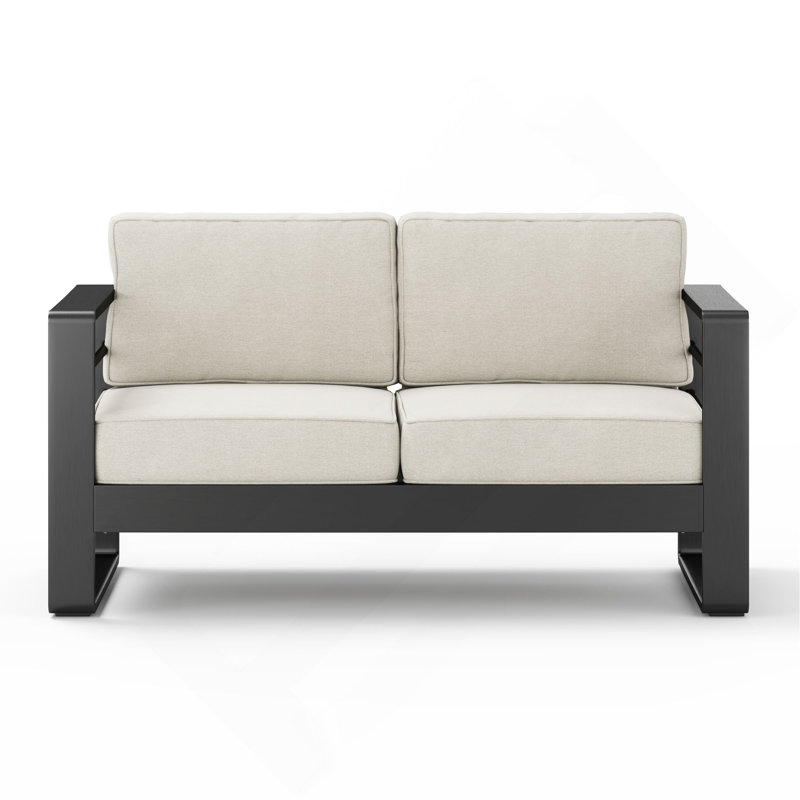 AMOUREUX MAYA BAY MP1, FINITION NOIRE AVEC COUSSIN BEIGE