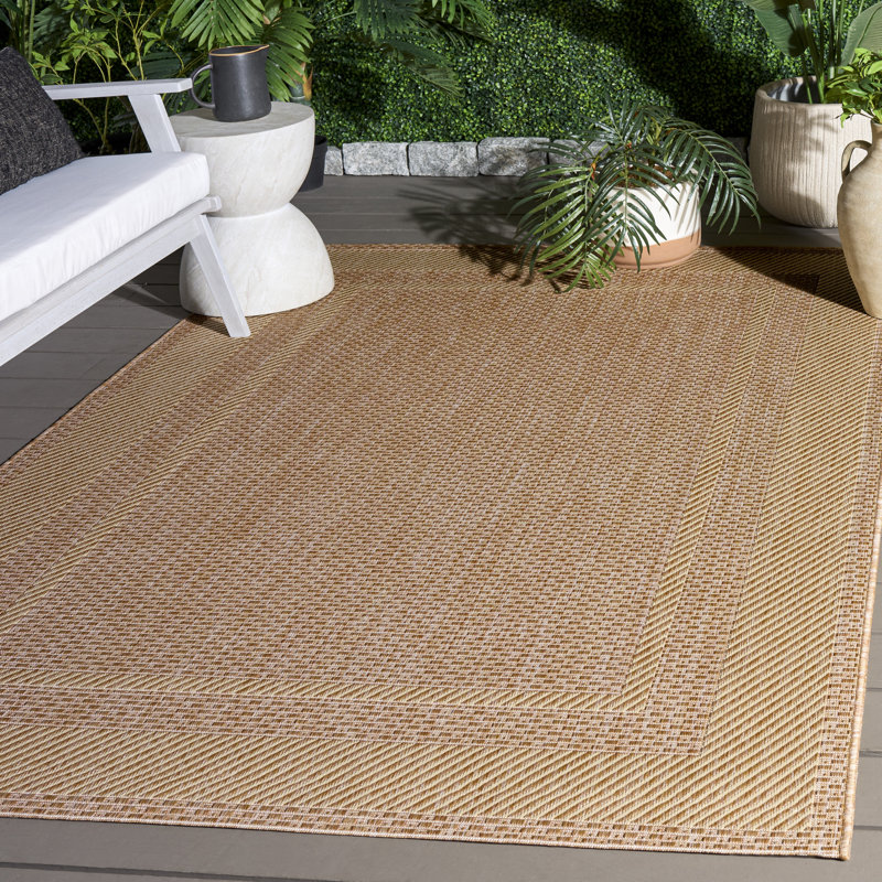 Tapis d'intérieur tissé à la machine Courtyard, Tapis de couloir 2 pi 3 po x 8 pi 0 po