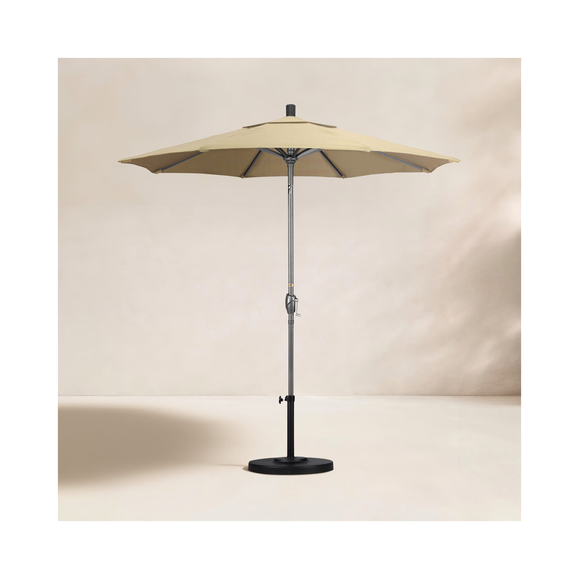 Pacific Trail Series 90'' Outdoor Umbrella, Yellow Performance Canvas