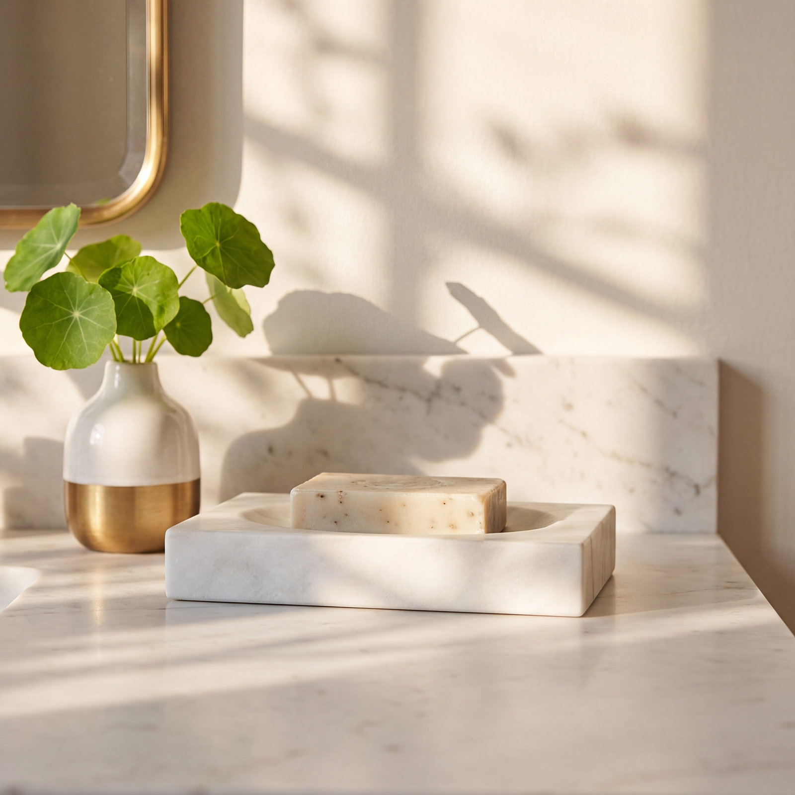 Nyla Marble Soap Dish