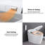 Toilette combinée Smart Bidet avec buse autonettoyante et télécommande