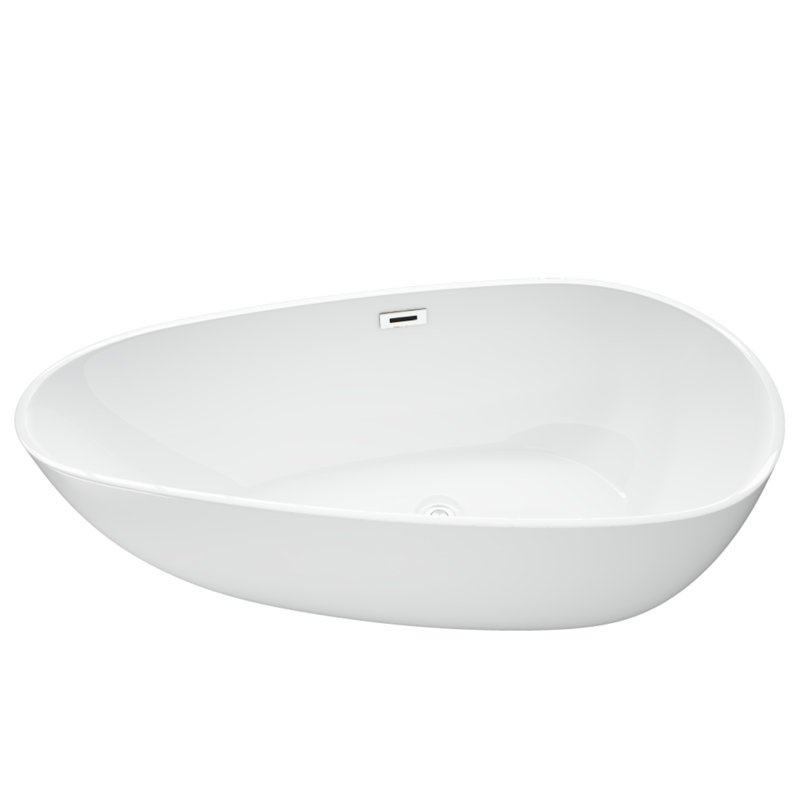 Freestanding Soaking Acrylic Bathtub A6020