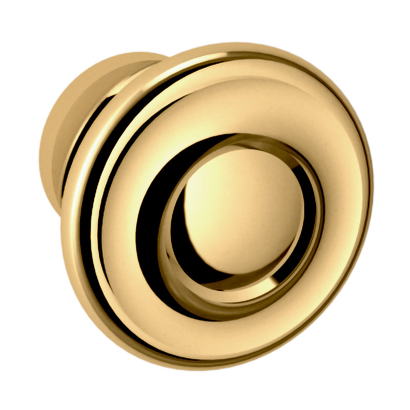 4491 Dominion Knob, Non-Lacquered Brass