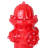 Alcott Hill® Lighted Ceramic Fire Hydrant