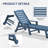 Swann Outdoor Chaise Lounge - Set Of 2-107231748