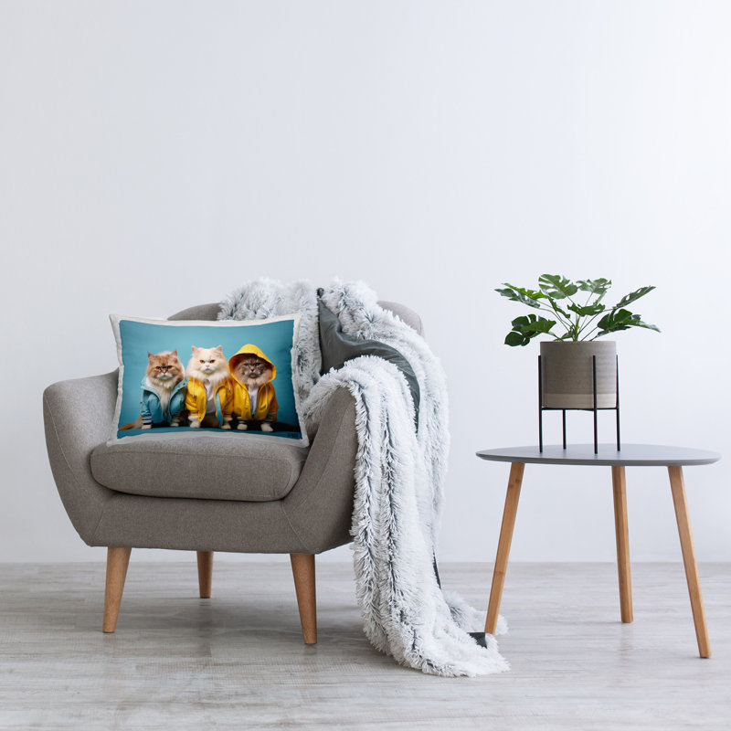 Coussin décoratif amusant et amusant par Roozbeh Bahramali