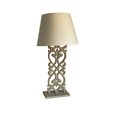 Artisans Solid Wood Table Lamp