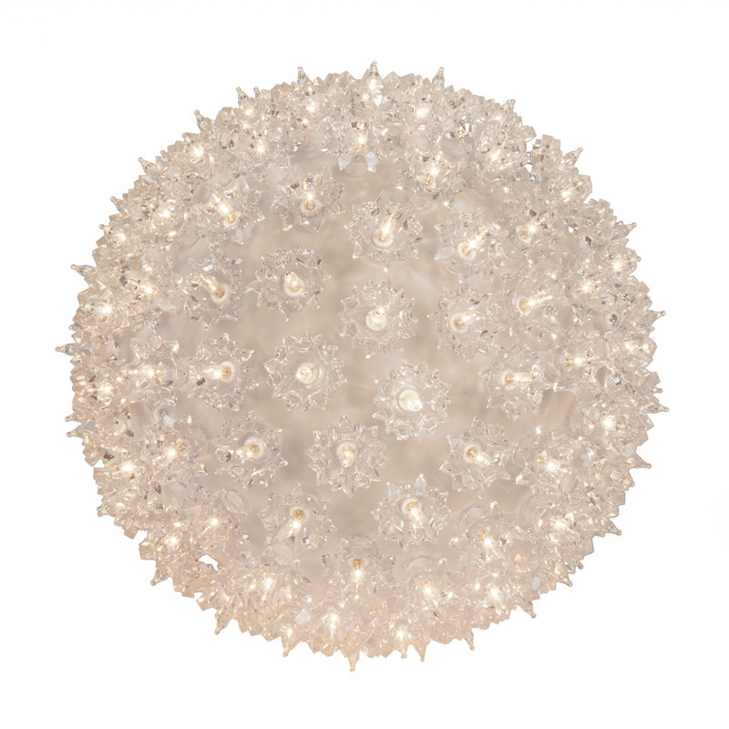 Figurine lumineuse scintillante, H 7,5 po x l 7,5 po x P 7,5 po