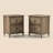 Aleana 21.5" H Traditional 2-Drawer Nightstand with Tapered Legs