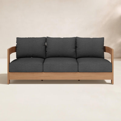 Frances Eucalyptus 77" Outdoor Sofa