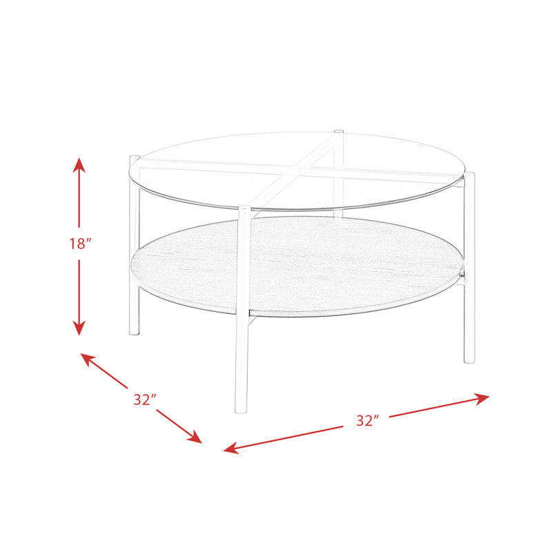 Ensemble de tables basses 3 pièces Throop