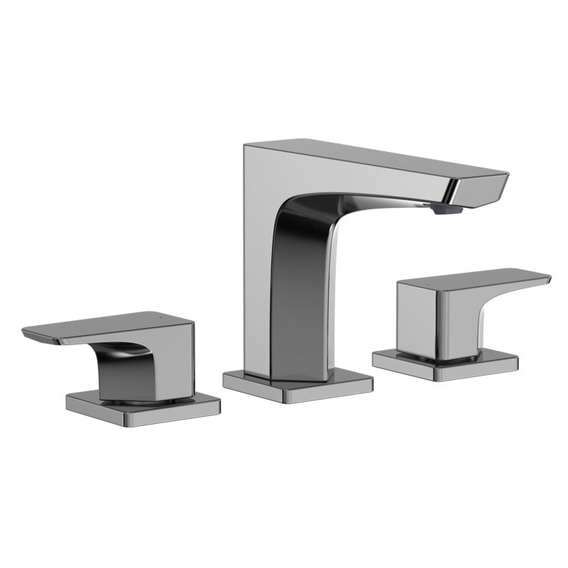 Robinet de lavabo de salle de bain à deux poignées TOTO® GE 1,2 GPM, chrome poli, Chrome poli