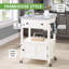 Chariot de cuisine Suell - blanc-69764056