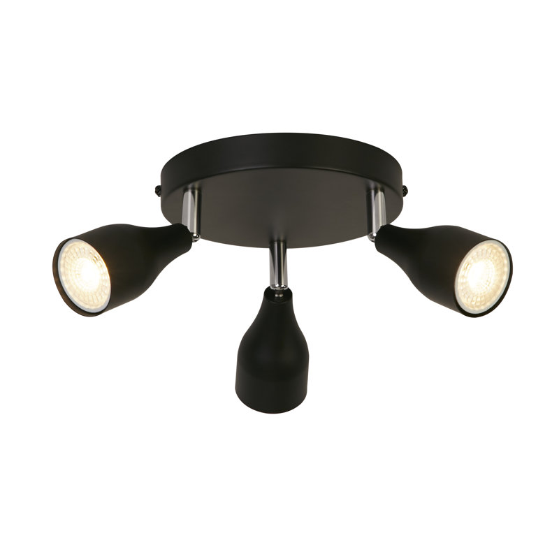 16.8cm 3 -Light Track Kit, Black 