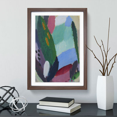 Landscape Variation Vol.1 by Alexej Von Jawlensky - Picture Frame Painting