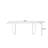 European modern simple rectangular dining table-107242542