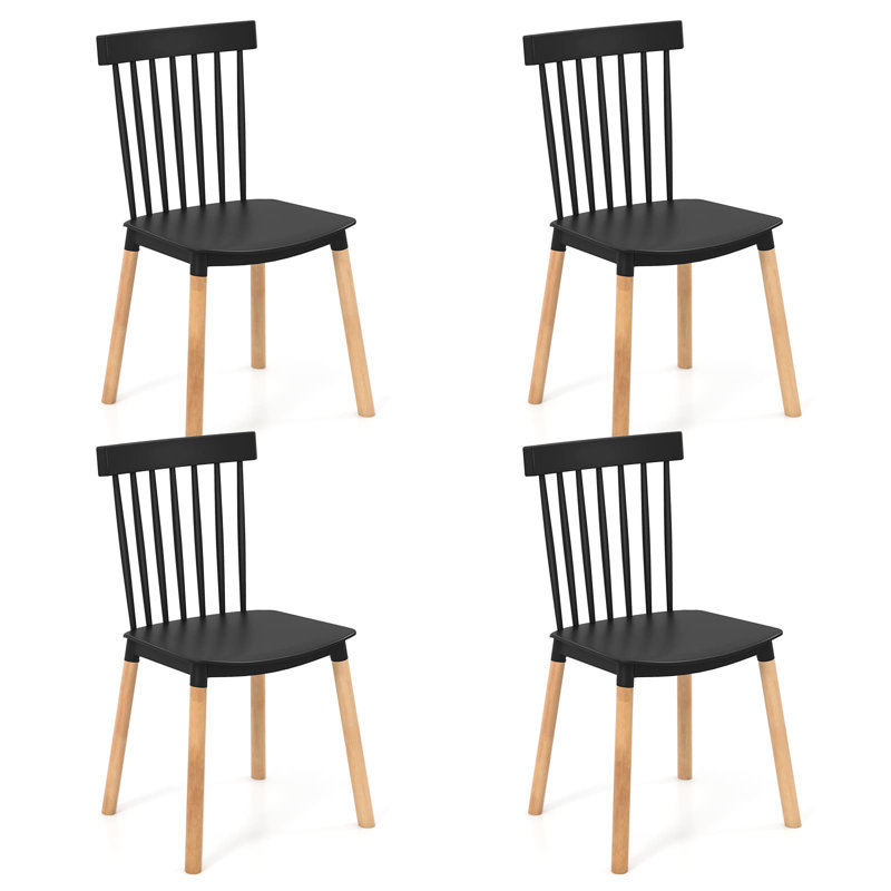 44cm H Side Chair in Black