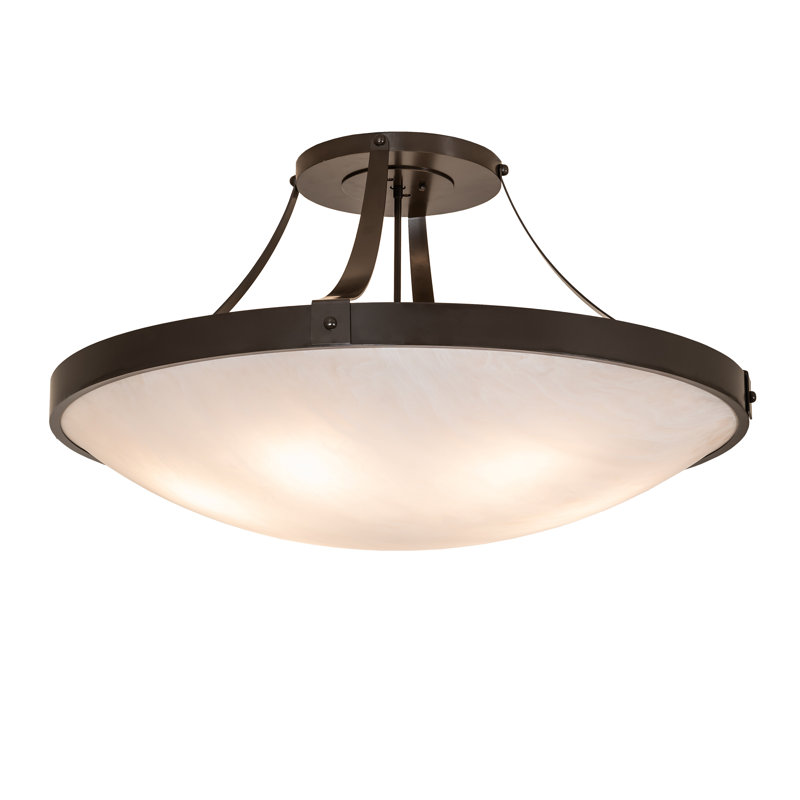 37" Wide Urban Semi-Flushmount