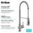 KRAUS Britt 2-in-1 Commercial Style Pull Down Single Handle Water Filter Faucet for Reverse Osmosis or Water Filtration System-60491095
