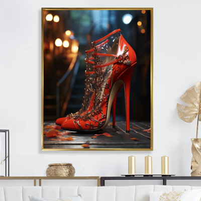 " Fashion Red High Heels I "