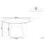 Delylah Pedestal Coffee Table