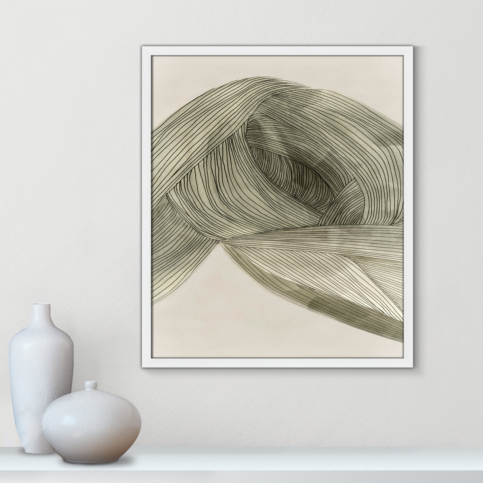 Dreaming In Pastel I, 25.5" H x 21.5" W x 0.75" D, Satin White