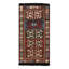 Hand Knotted Wool Area Rug in Red