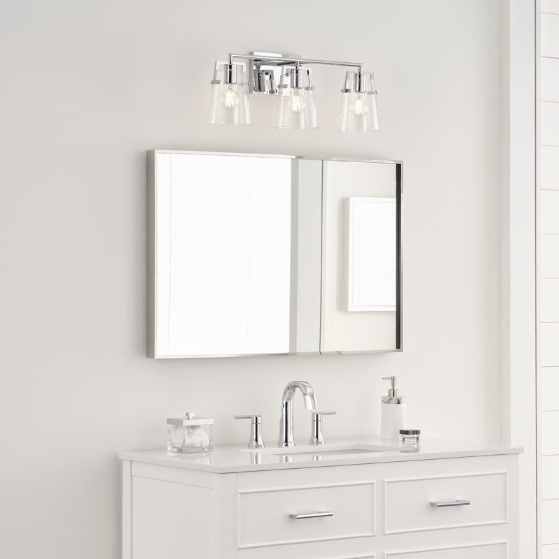 Crofton Vanity Light, Chrome, 3