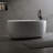 47'' Independent Solid Surface Resin Stone Bathtub