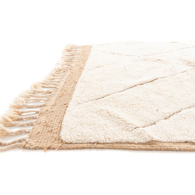 Tapis ivoire Aabha