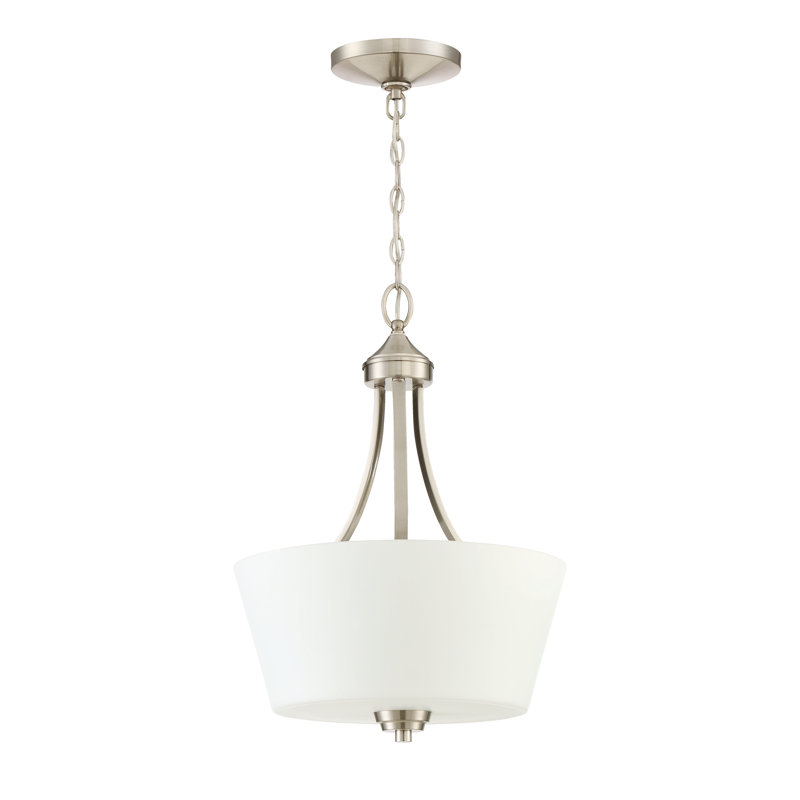 Colfax 3 - Light Unique/Statement Pendant, Brushed Polished Nickel