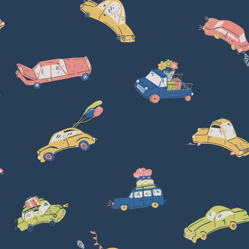 Galerie Resan Bilarna Cartoon Cars Wallpaper, Blue