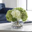 Arrangement floral dans un vase Savannah Hydrangea