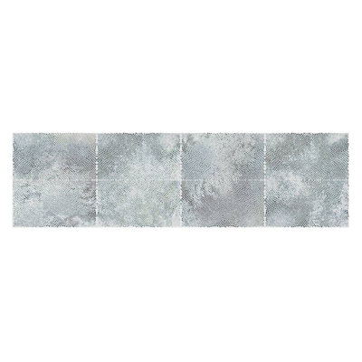 Imprint 11.81 in. x 35.4 in. 3rd Fired Blue and Green Ceramic Dotted Wall and Floor Tile (5.81 sq. ft./case) (2-pack)