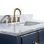 Meuble-lavabo simple 48 po avec comptoir en marbre de Carrare Ewen-938746366-938746364-938746367