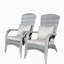 Chaise de patio avec coussins (coussin gris)-1592551545