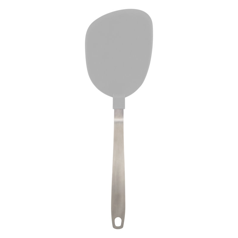 Tovolo Jumbo Nylon Flex Turner, Oversized Pancake Turner, Flexible Kitchen Spatula For Non-Stick Cookware, Scratch-Resistant Nylon Kitchen Utensil For Cooking & Flipping Eggs