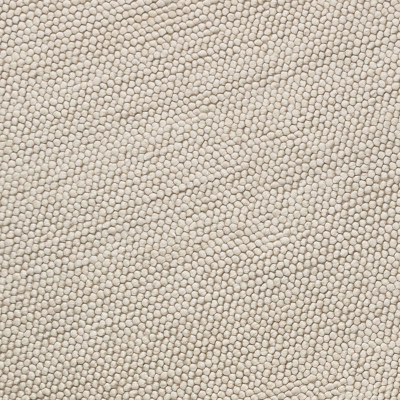 Karma Wool Area Rug in Cream, Round 8'2"