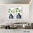 Mixed Greenery I Navy-113381099