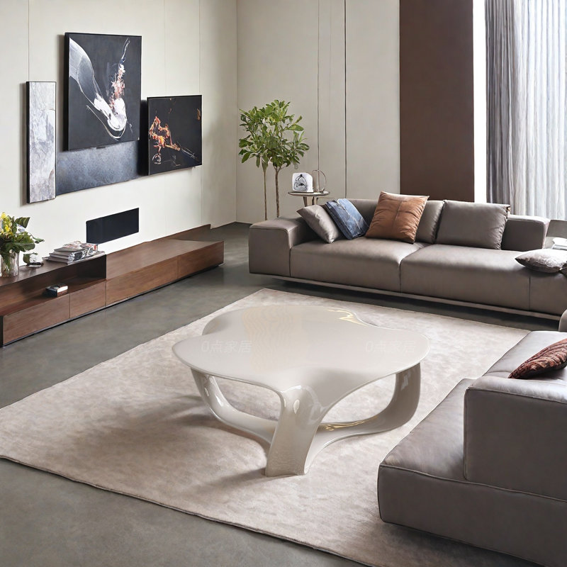 Creative White Coffee Table